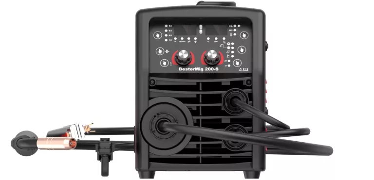 PÓŁAUTOMAT SPAWALNICZY SPAWARKA BESTER 200-S SYNERGIA MIG MMA TIG MULTI 3W
