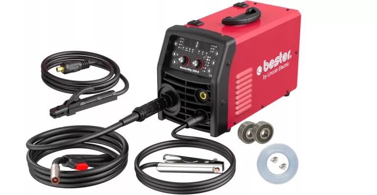 PÓŁAUTOMAT SPAWALNICZY SPAWARKA BESTER 200-S SYNERGIA MIG MMA TIG MULTI 3W