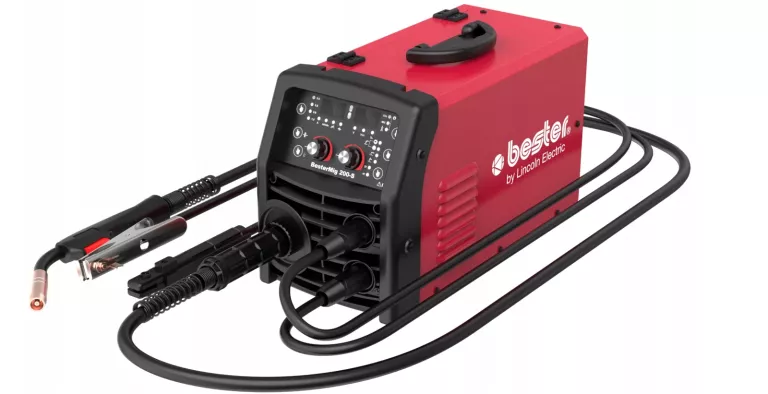 PÓŁAUTOMAT SPAWALNICZY SPAWARKA BESTER 200-S SYNERGIA MIG MMA TIG MULTI 3W