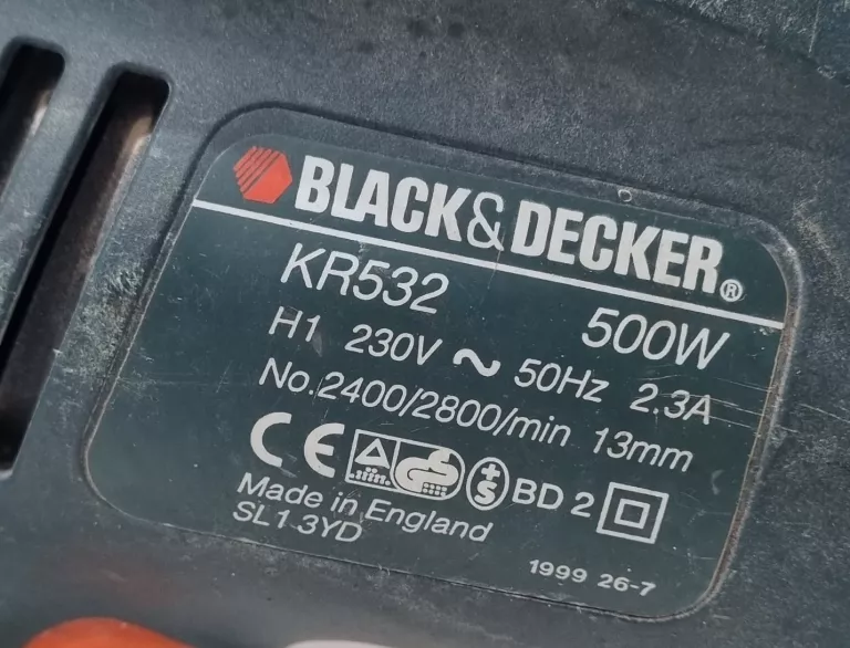 WIERTARKA  BLACK DECKER KR532