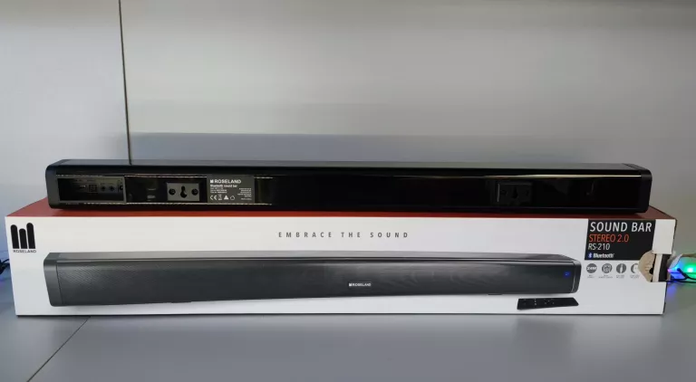SOUNDBAR ROSELAND 2.0 RS-210 BLUETOOTH 5.0 AUX HDMI