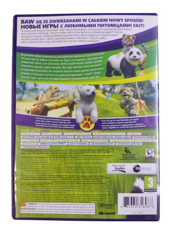 GRA XBOX 360 KINECTIMALS
