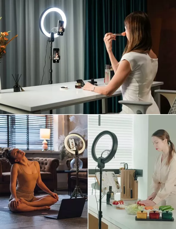 vizion-led-stand-light-lt-2ls-komplet-model-lampa-statyw-ring-pilot-selfie