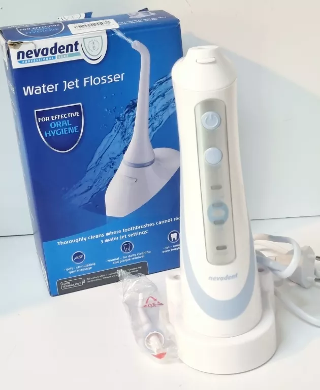 IRYGATOR NEVADENT WATER JET FLOSSER CORDLESS DENTAL CLEANER