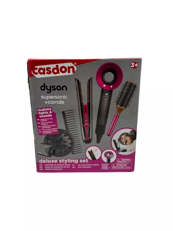 ZABAWKOWA SUSZARKA CASDON DYSON TOYS SUPERSONIC+CORRALE
