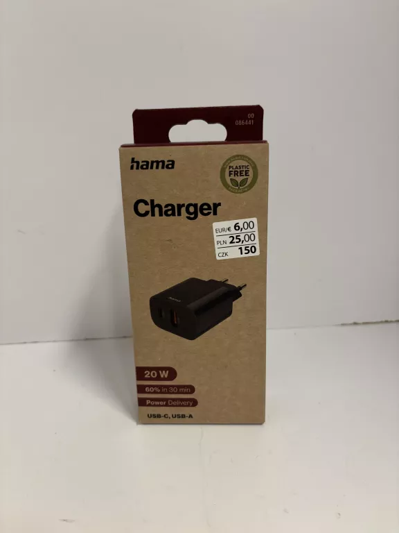 HAMA QUICK USB-A USB-C POWERDELIVERY 3.0 20 W