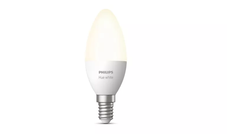 ŻARÓWKA PHILIPS BIAŁA HUE E14 470 LUMENÓW