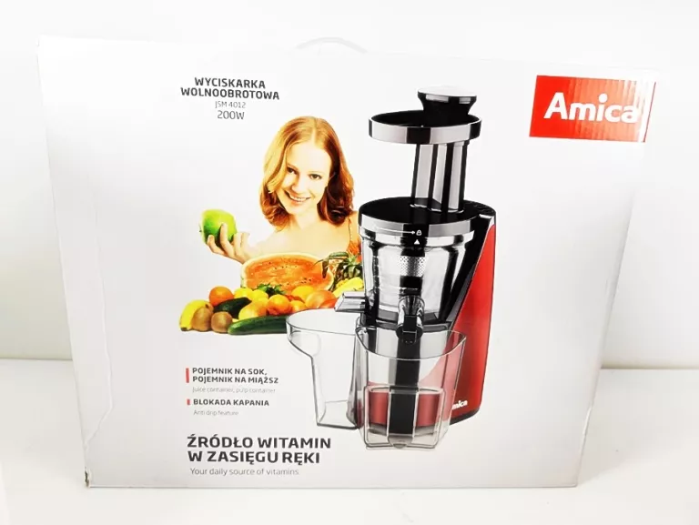 WYCISKARKA WOLNOOBROTOWA AMICA JSM 4012