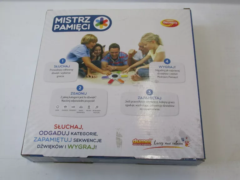 GRA PAMIĘCIOWA MISTRZ PAMIĘCI DUMEL DISCOVERY