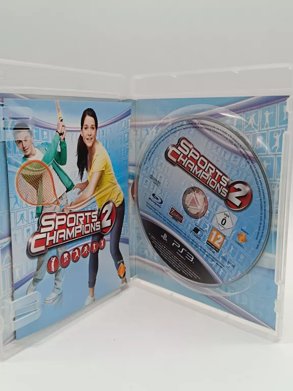 SPORTS CHAMPIONS 2 SONY PLAYSTATION 3 (PS3) / PL / STAN IDEALNY!