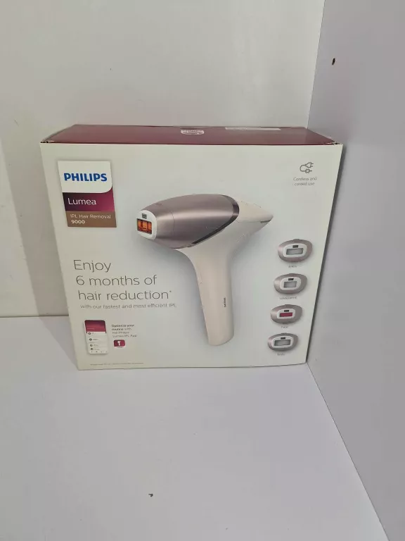 DEPILATOR LASEROWY PHILIPS LUMEA BRI958 3 NASADKI