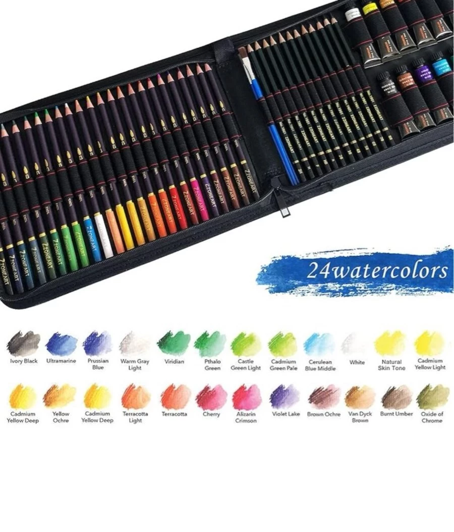 zestaw-kredek-do-rysowania-12-kolorow-farb-akwarelowych-w-tubkach-liczba-sztuk-w-zestawie-145
