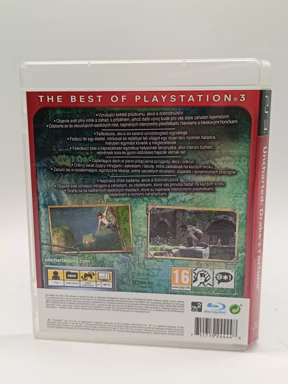 UNCHARTED: DRAKE'S FORTUNE PS3 / STAN IDEALNY