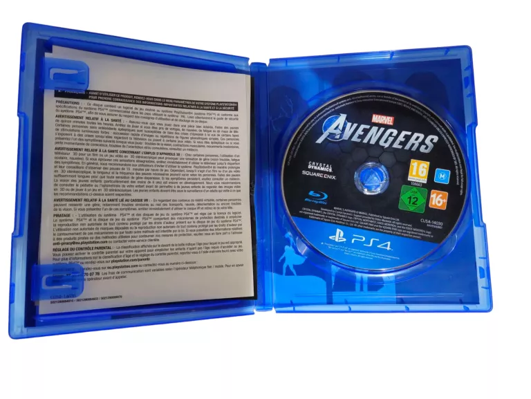 GRA PS 4 MARVEL AVENGERS