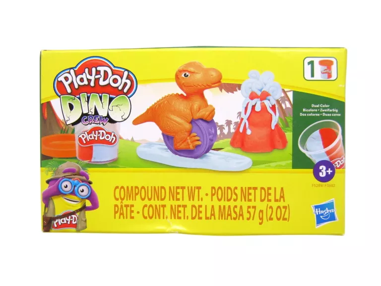 CIASTOLINA ZESTAW T-REX PLAY-DOH DINOZAUR MASA PLASTYCZNA JAK NOWA!