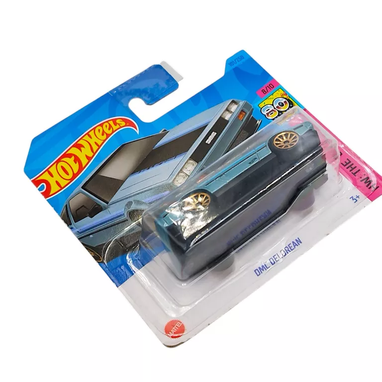 HOT WHEELS DMC DELOREAN NIEBIESKI HW THE 80S 8/10 101/250