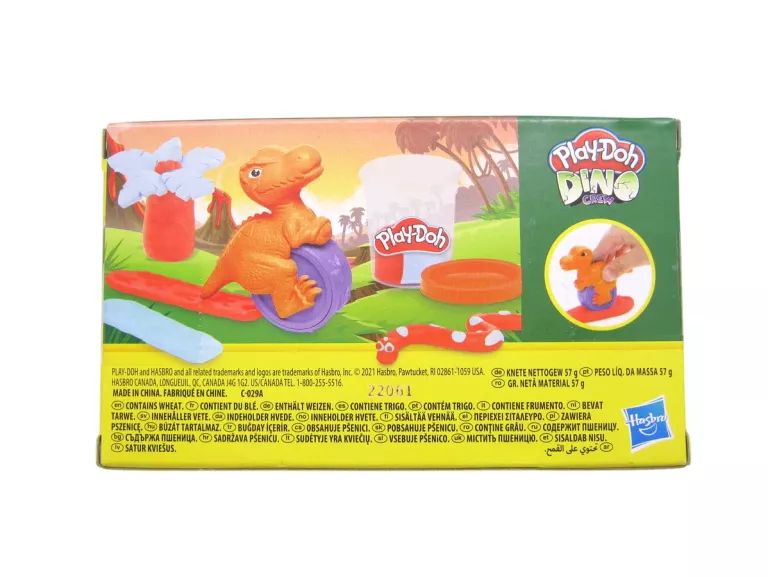 CIASTOLINA ZESTAW T-REX PLAY-DOH DINOZAUR MASA PLASTYCZNA JAK NOWA!