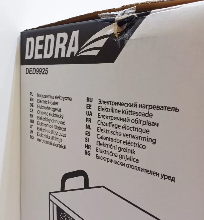 DEDRA NAGRZEWNICA ELEKTRYCZNA 15KW DED9925 FARELKA