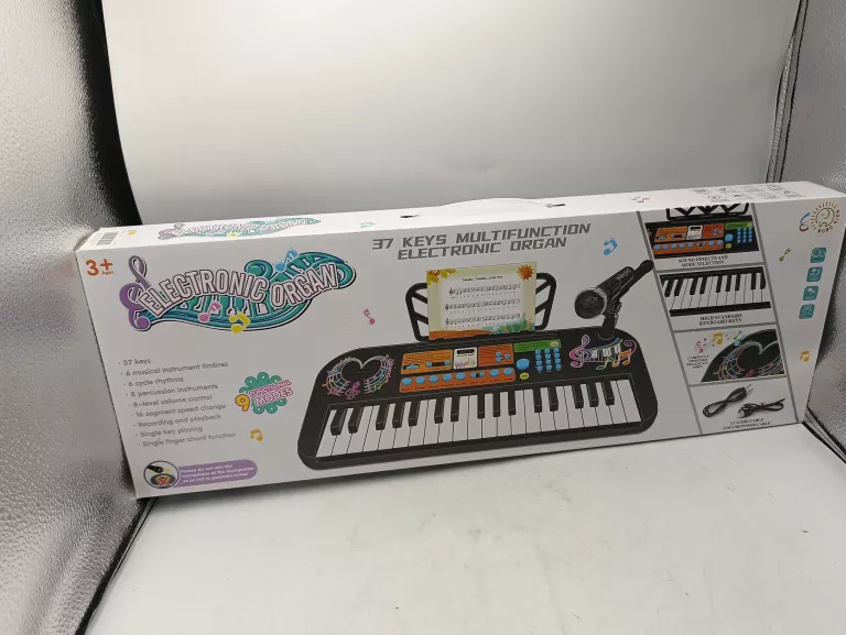 ORGANKI DLA DZIECKA ELECTRONIC ORGAN KEYBOARD 37 KEYS