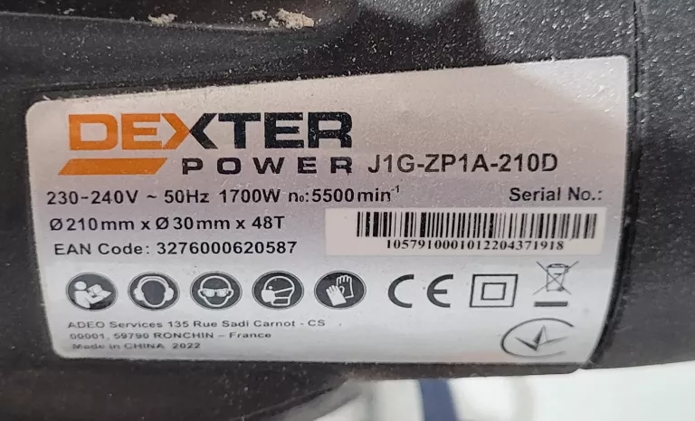 PIŁA UKOŚNICA DEXTER POWER J1G-ZP1A-210