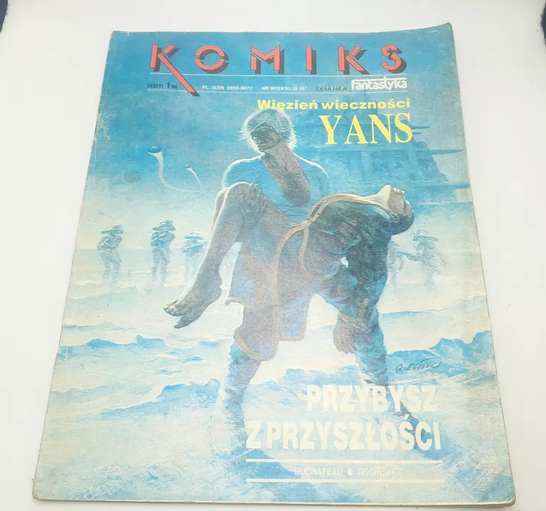 KOMIKS ZESZYT 1 WIĘZIEŃ WIECZNOŚCI YANS PRZYBYSZ Z PRZYSZŁOŚCI