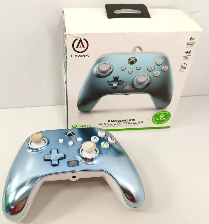 PAD PRZEWODOWY DO KONSOLI MICROSOFT XBOX ONE USB SREBRNY