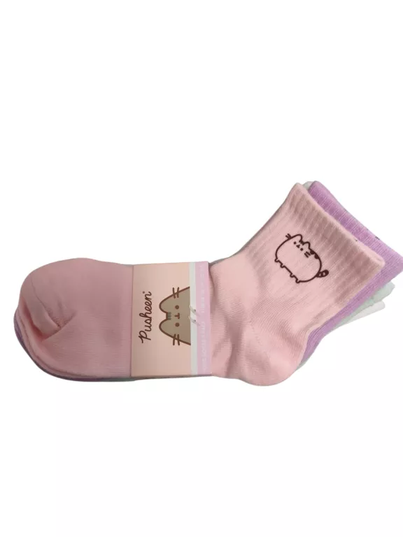 DZIECIĘCE SKARPETKI 7 PACK R.34-36 PUSHEEN/POWYSTAWOWE