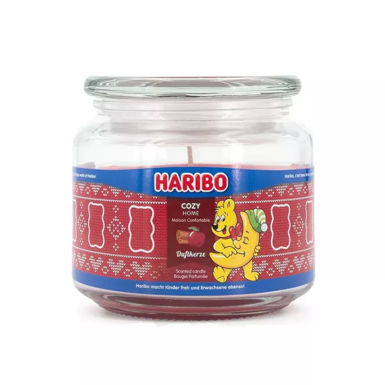 ŚWIECA HARIBO ŚWIECA COSY HOME 300G WIŚNIA Z CYNAMONEM