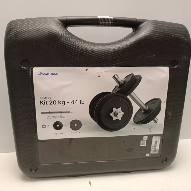 HANTLE W WALIZCE DECATHLON DOMYOS KIT 20KG