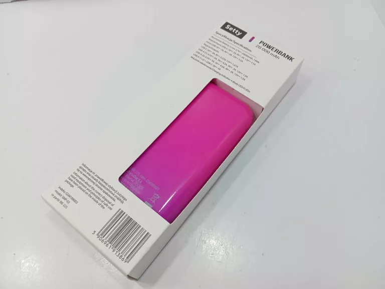 POWERBANK 20000 MAH SETTY