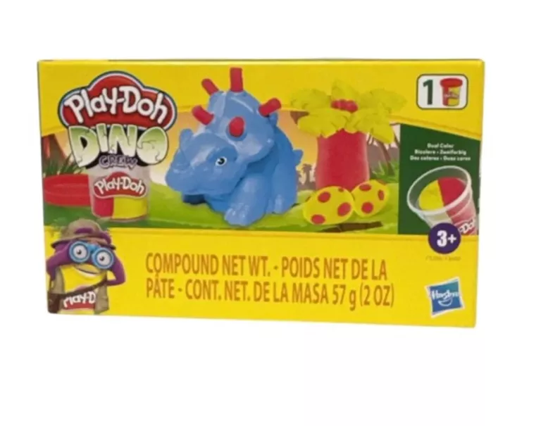CIASTOLINA MASA PLASTYCZNA TRICERATOPS HASBRO DINOZAUR PLAY DOH DINO