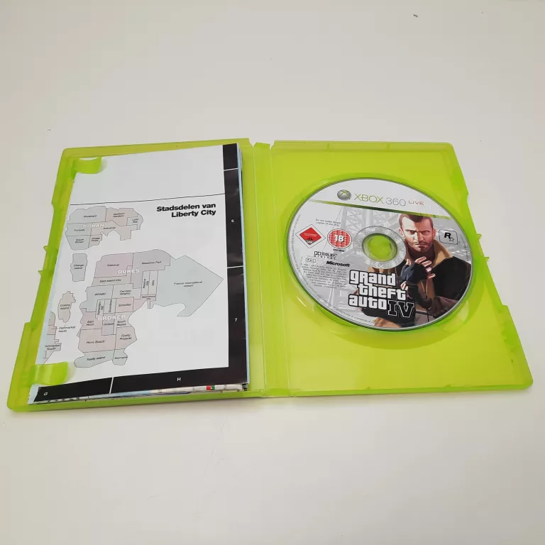 GRAND THEFT AUTO IV XBOX 360