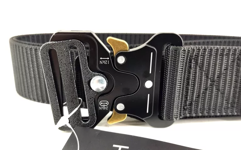 PAS WOJSKOWY PW009B CZARNY MILITARNY SURVIVAL