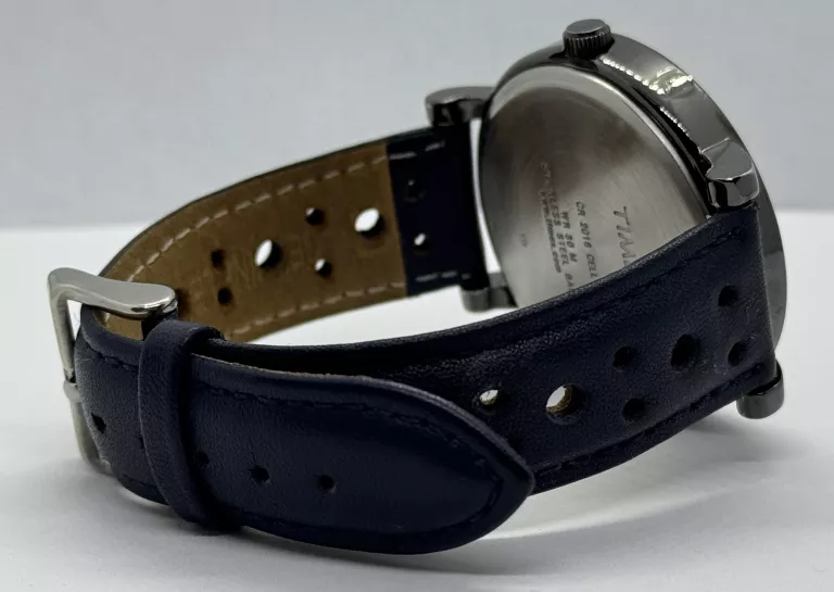 ZEGAREK MĘSKI TIMEX BRĄZOWA TARCZA NIEBIESKI PASEK