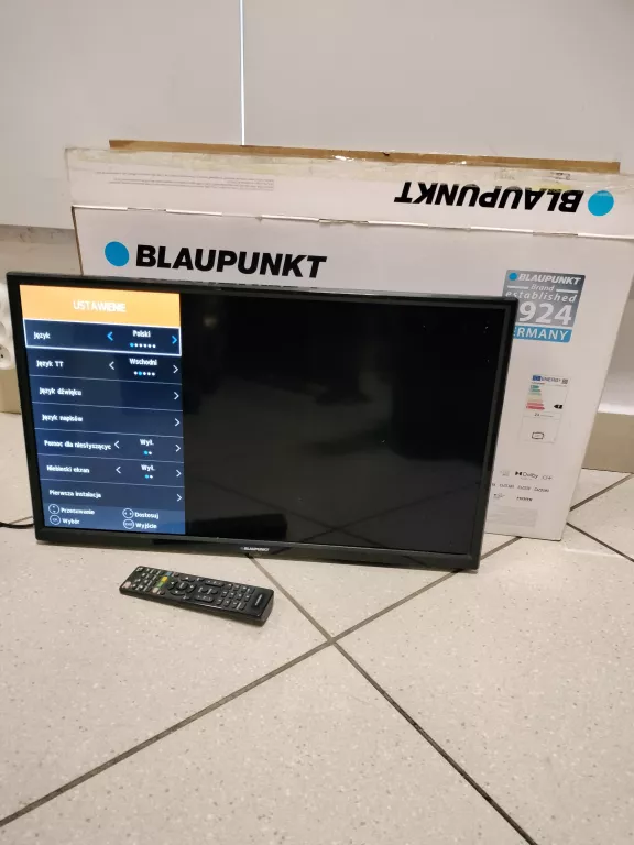 TELEWIZOR BLAUPUNKT BN24H1132EEB + PILOT W PUDEŁKU
