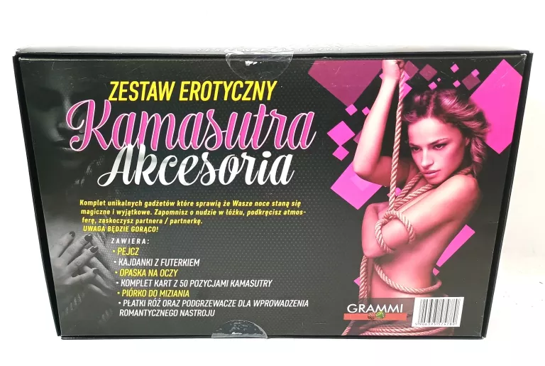 ZESTAW KAMASUTRA AKCESORIA