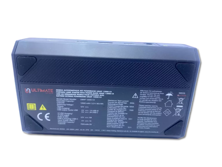 ULTIMATE SPEED UMAP 12000 C4 PROSTOWNIK POWER BANK