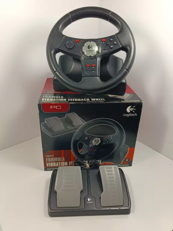 LOGITECH PRECISION VIBRATION FEEDBACK WHEEL XBOX KIEROWNICA
