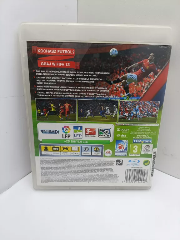 GRA NA PS3 FIFA 12