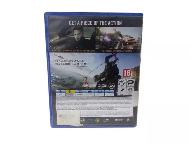 GRA PS4 BATTERFIELD HARDLINE