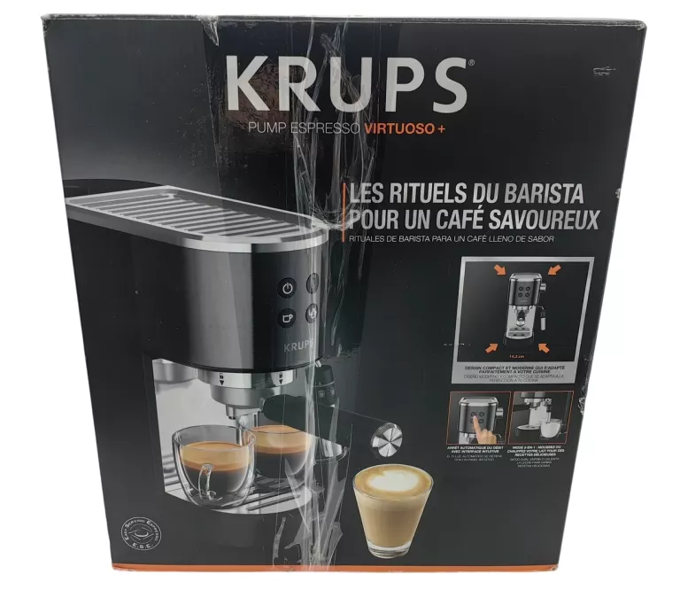 EKSPRES CIŚNIENIOWY KOLBOWY KRUPS VIRTUOSO+ XP444G10