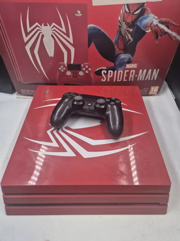KONSOLA PS4 PRO 1TB WERSJA LIMITOWANA SPIDERMAN