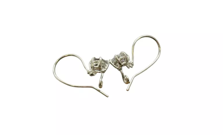 ZJAWISKOWE, WISZĄCE KOLCZYKI Z CYRKONIĄ 3,15G P.925