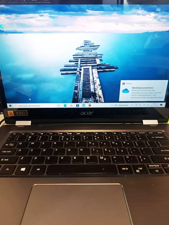 LAPTOP ACER SPIN 3 N17W5 RAM4GB/128GB /WIN10 INTEL-CORE I3-6006U +ŁADOWARK