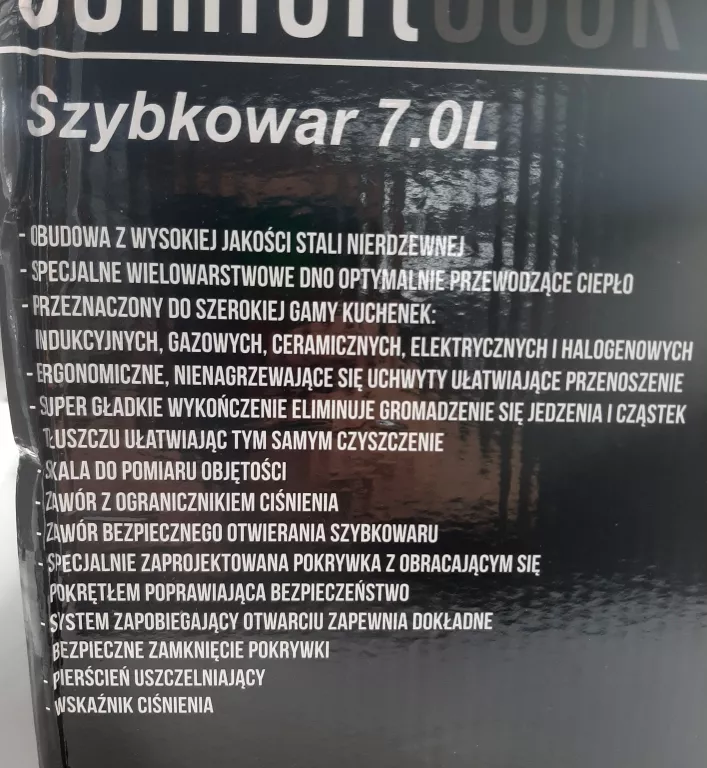 SZYBKOWAR COMFORTCOOK CC-10004 7L