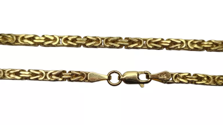 ZŁOTY ŁAŃCUSZEK SPLOT KRÓLEWSKI 15,83G | 585 | 50 CM