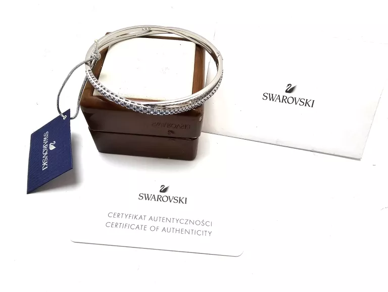 PIĘKNA BRANSOLETKA SWAROVSKI CERTYFIKAT
