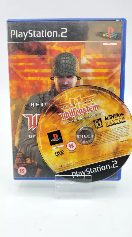 GRA NA PS2 RETURN TO CASTLE WOLFENSTEIN OKAZJA