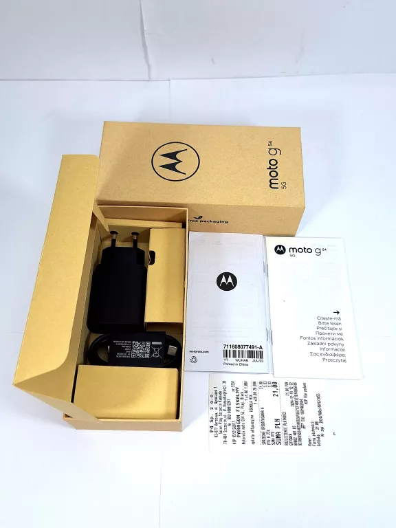 MOTOROLA MOTO G54 8/128GB KOMPLET