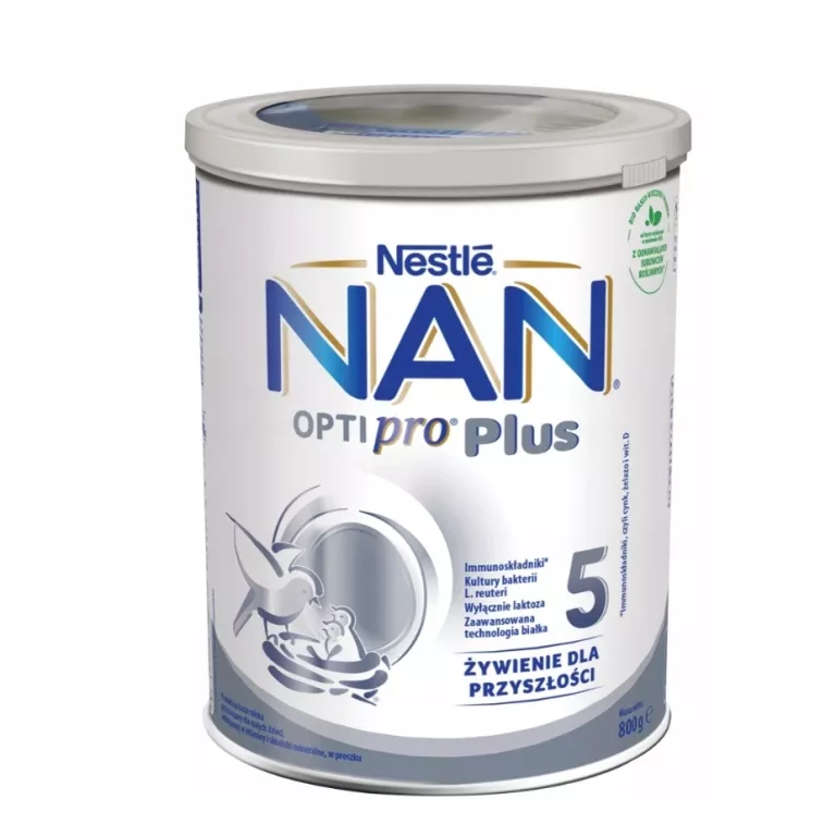 NESTLE NAN OPTIPRO PLUS 5 PUSZKA 800G